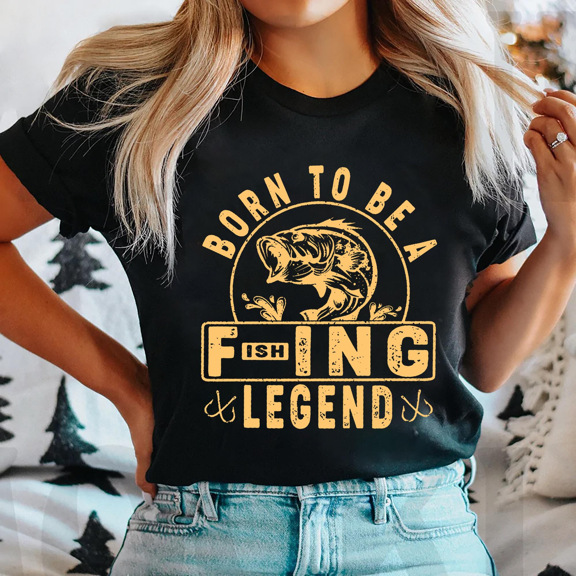 Personalized Born To Be A Custom Fishing