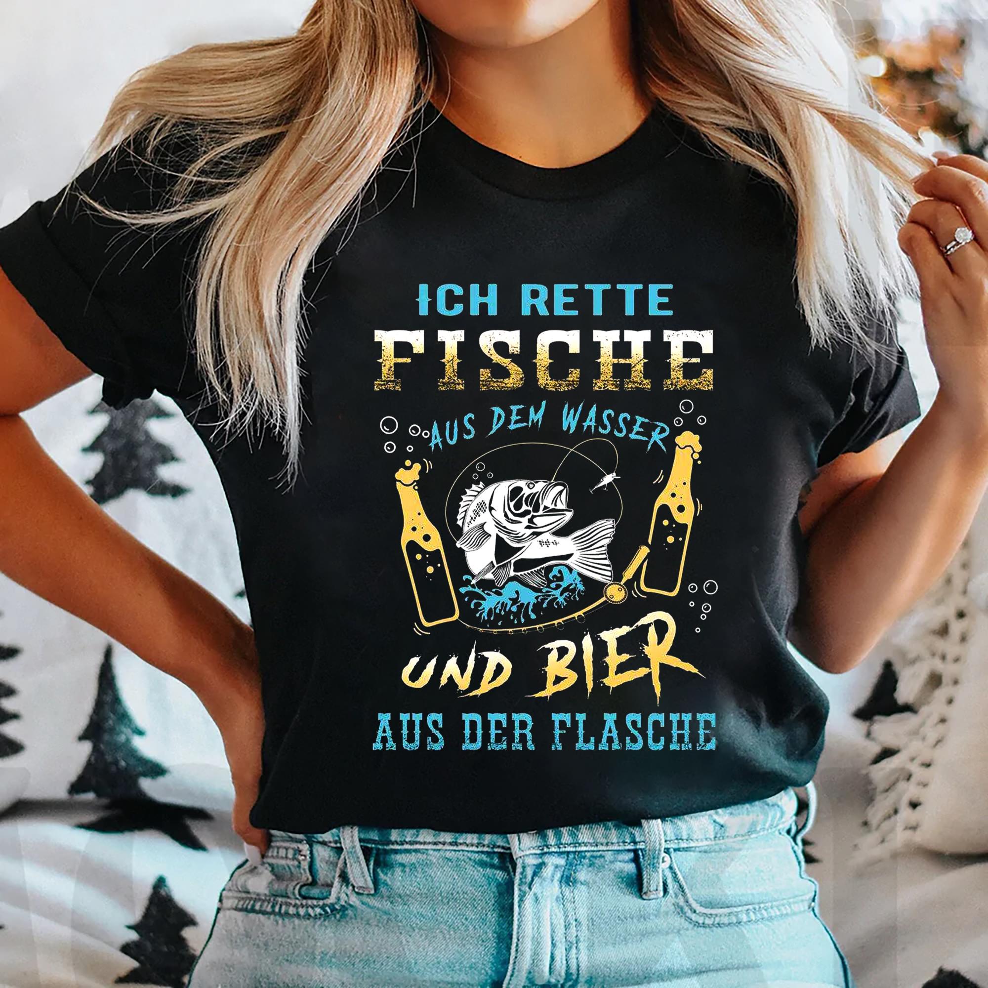 Personalized Ich Rette Fische Aus Dem Wasser Custom Fishing