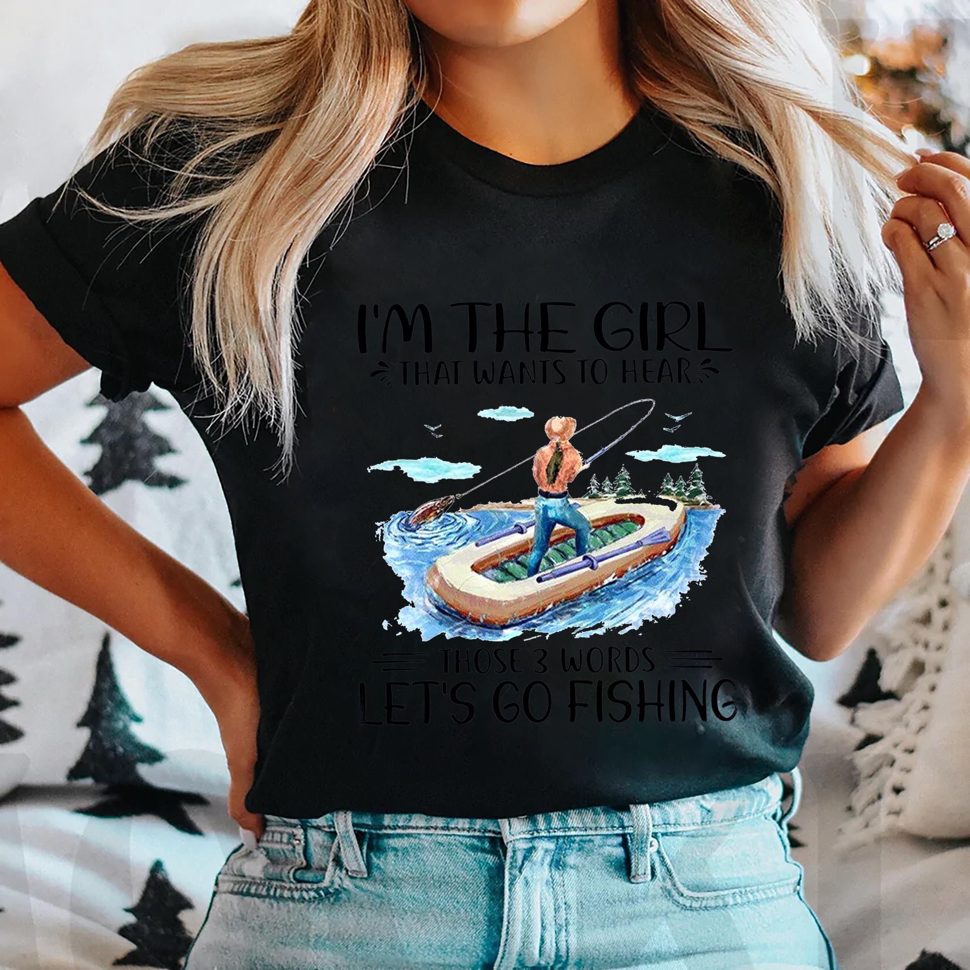 Personalized I'm The Girl Custom Fishing