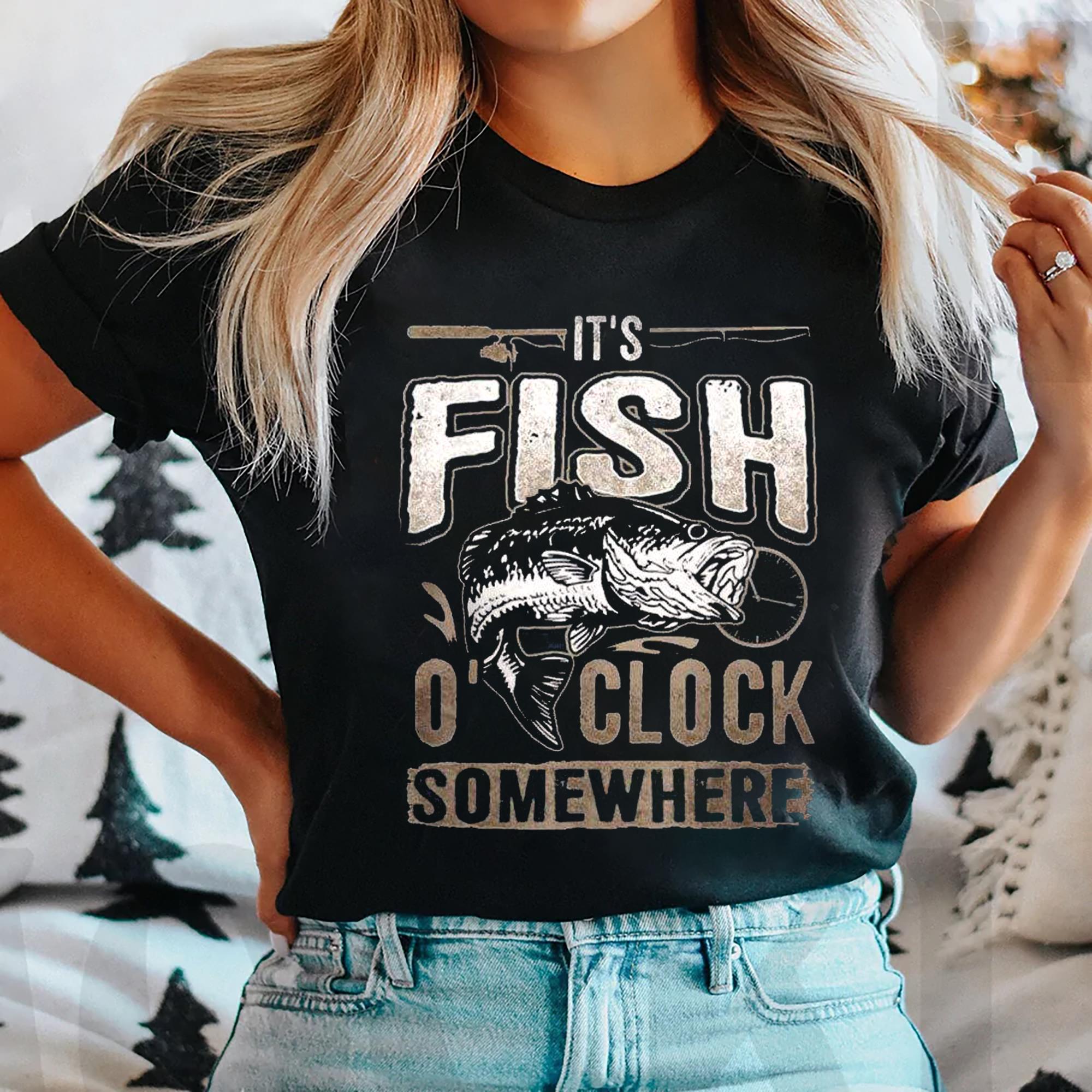 Personalized It's Fish O'clock Custom Fishing