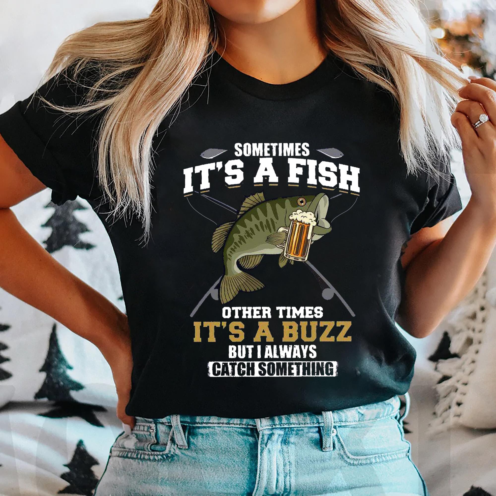 Personalized Sometimes It's A Fish Custom Fishing Lovers