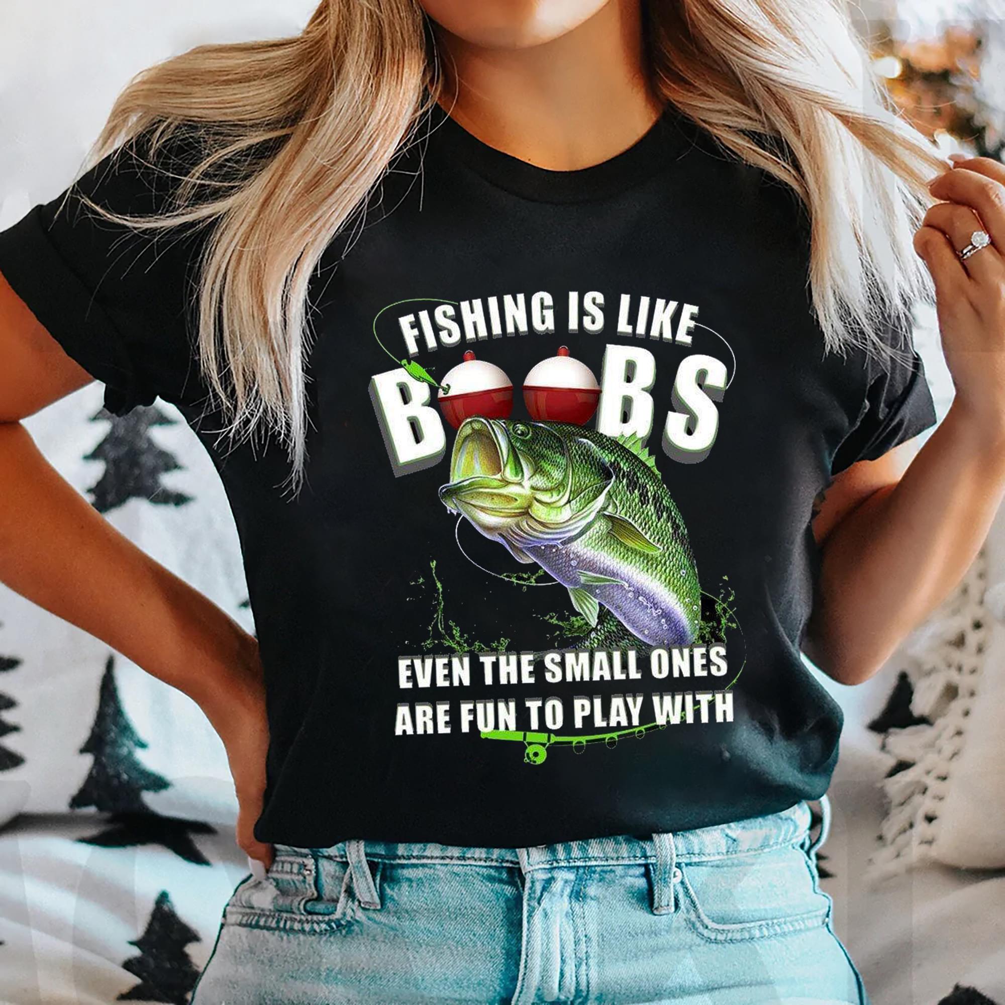 Personalized Fishing is Life Boobs Custom Fishing