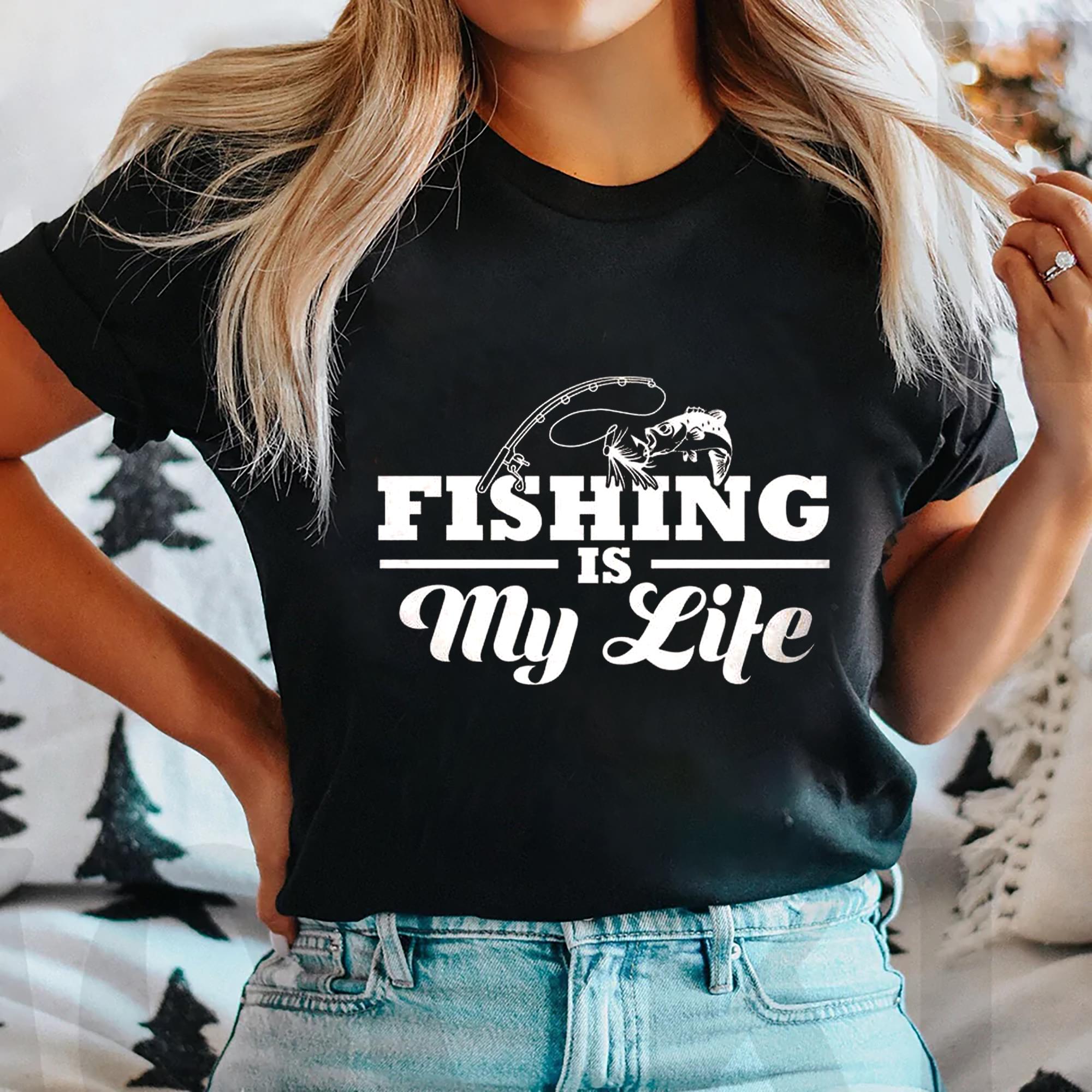 Personalized Fishing is My Life Custom Fishing